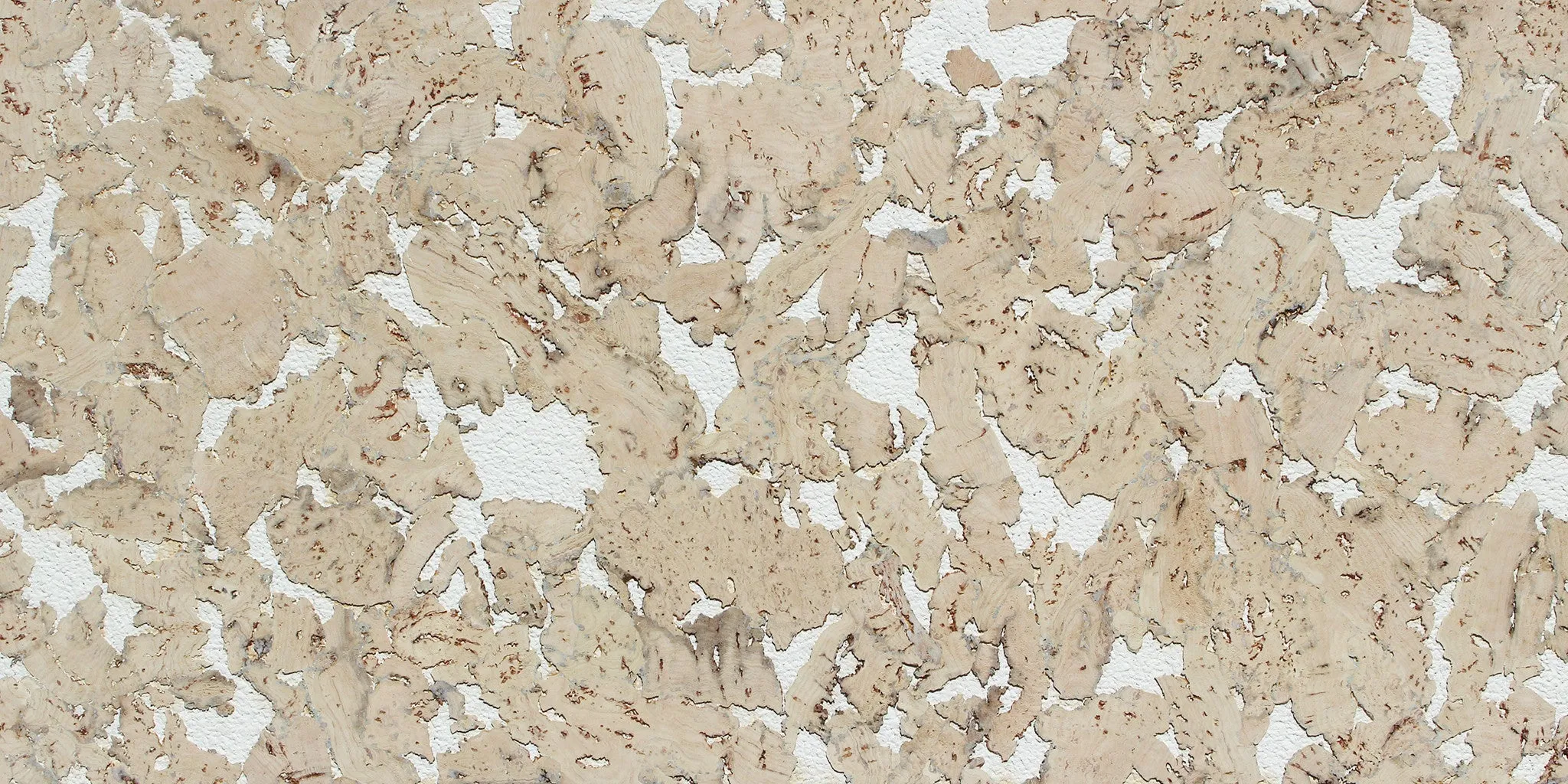 European White Cork Wall Tile