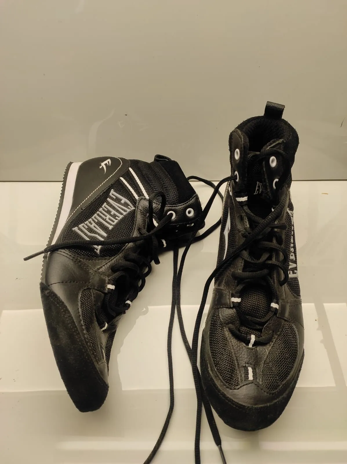 Everlast Force Elite High-Top Boxing Shoes - Women Size 8