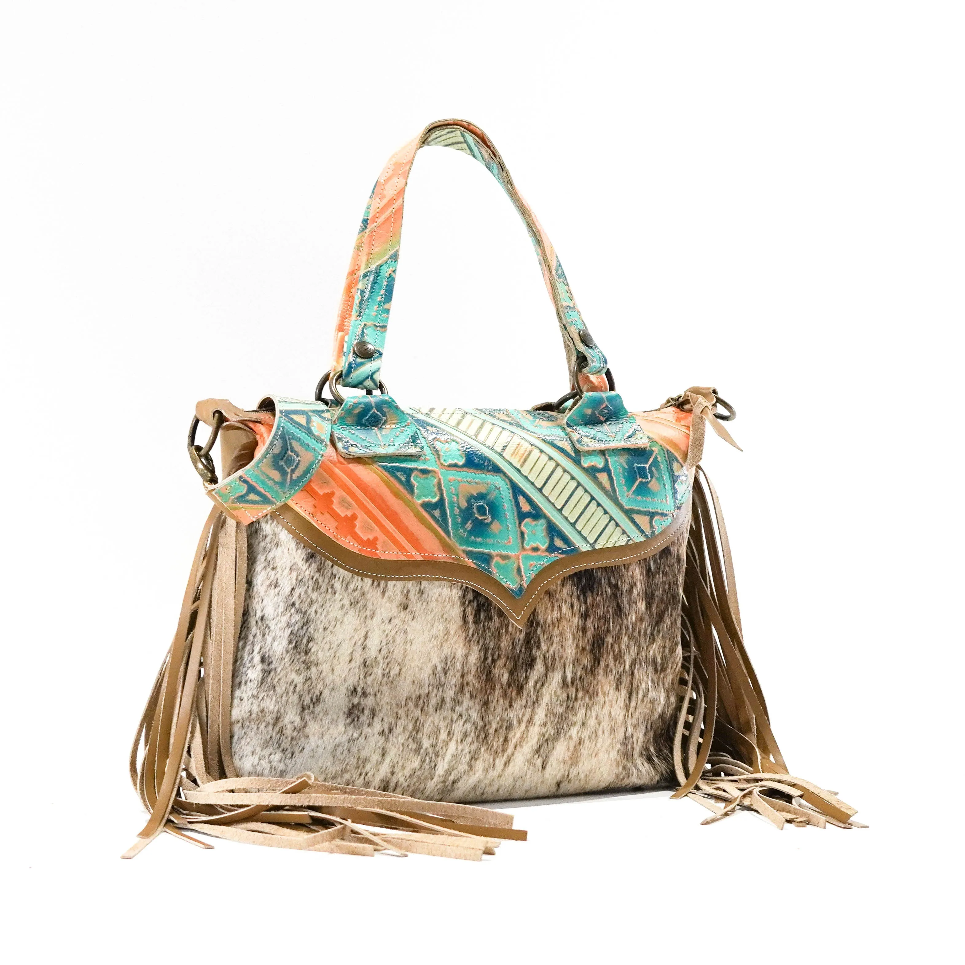 Fancy Oakley - Brindle w/ Margaritaville Navajo