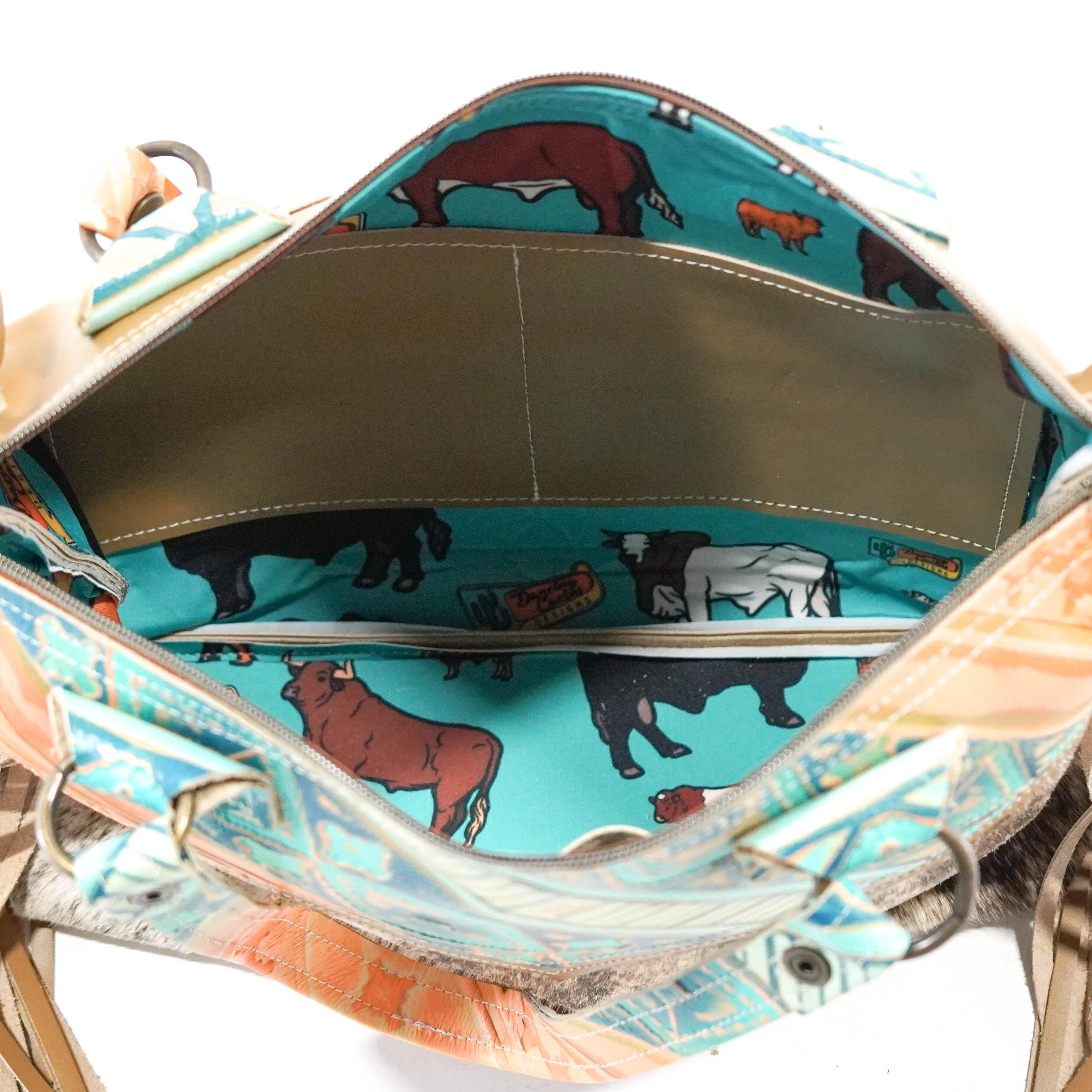 Fancy Oakley - Brindle w/ Margaritaville Navajo