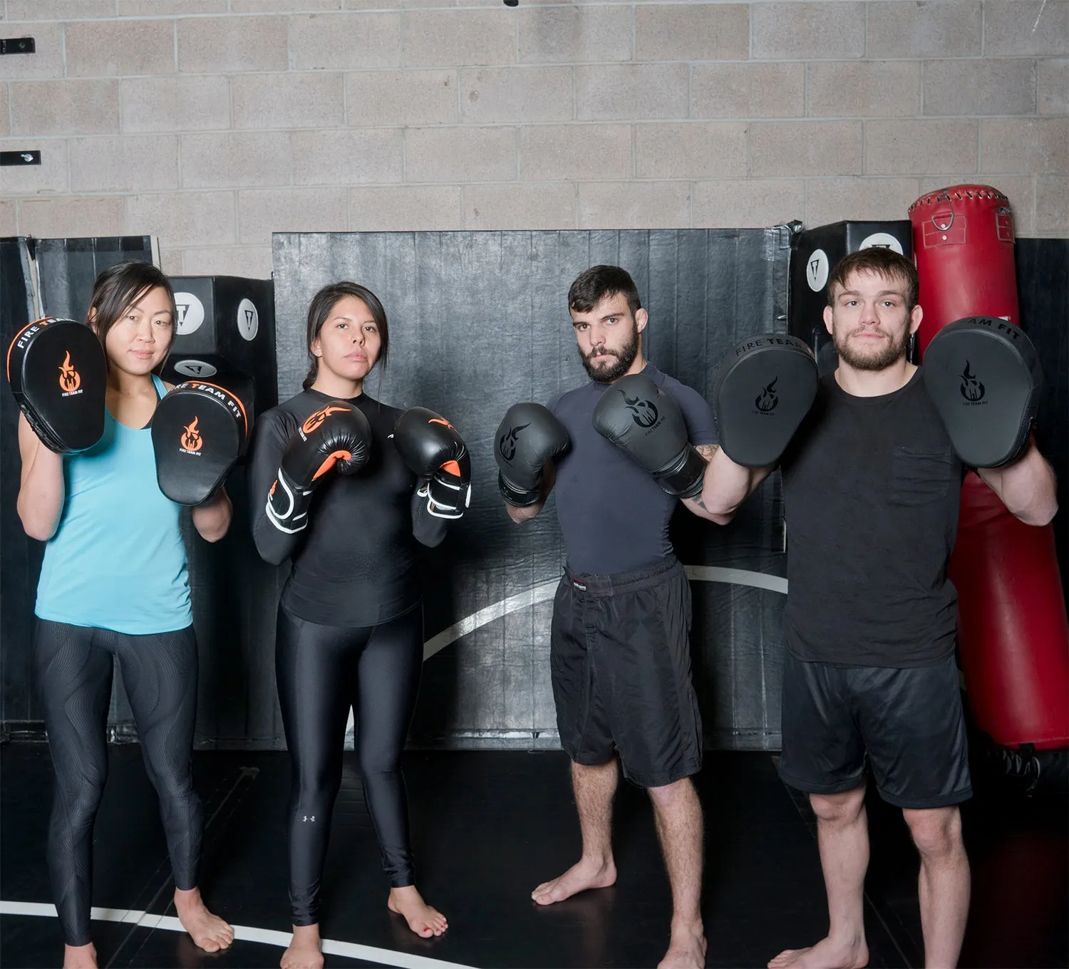Fire Team Fit Boxing Mitts | Focus Mitts | Muay Thai Pads | Punching Mitts | Boxing Pads| Boxing Training Equipment