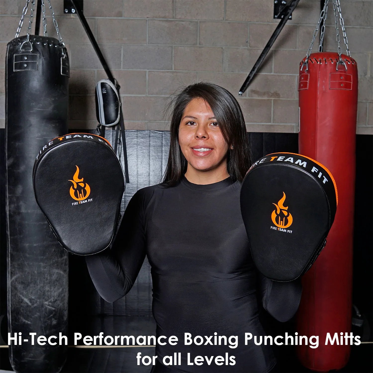 Fire Team Fit Boxing Mitts | Focus Mitts | Muay Thai Pads | Punching Mitts | Boxing Pads| Boxing Training Equipment
