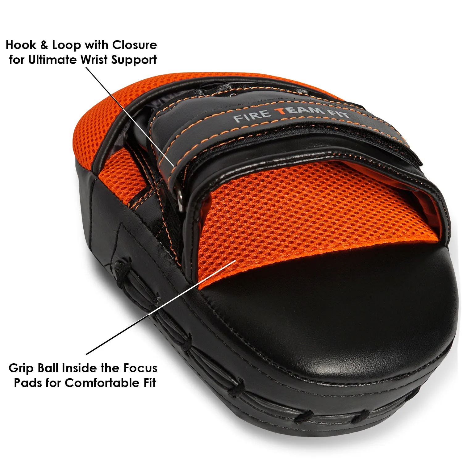 Fire Team Fit Boxing Mitts | Focus Mitts | Muay Thai Pads | Punching Mitts | Boxing Pads| Boxing Training Equipment