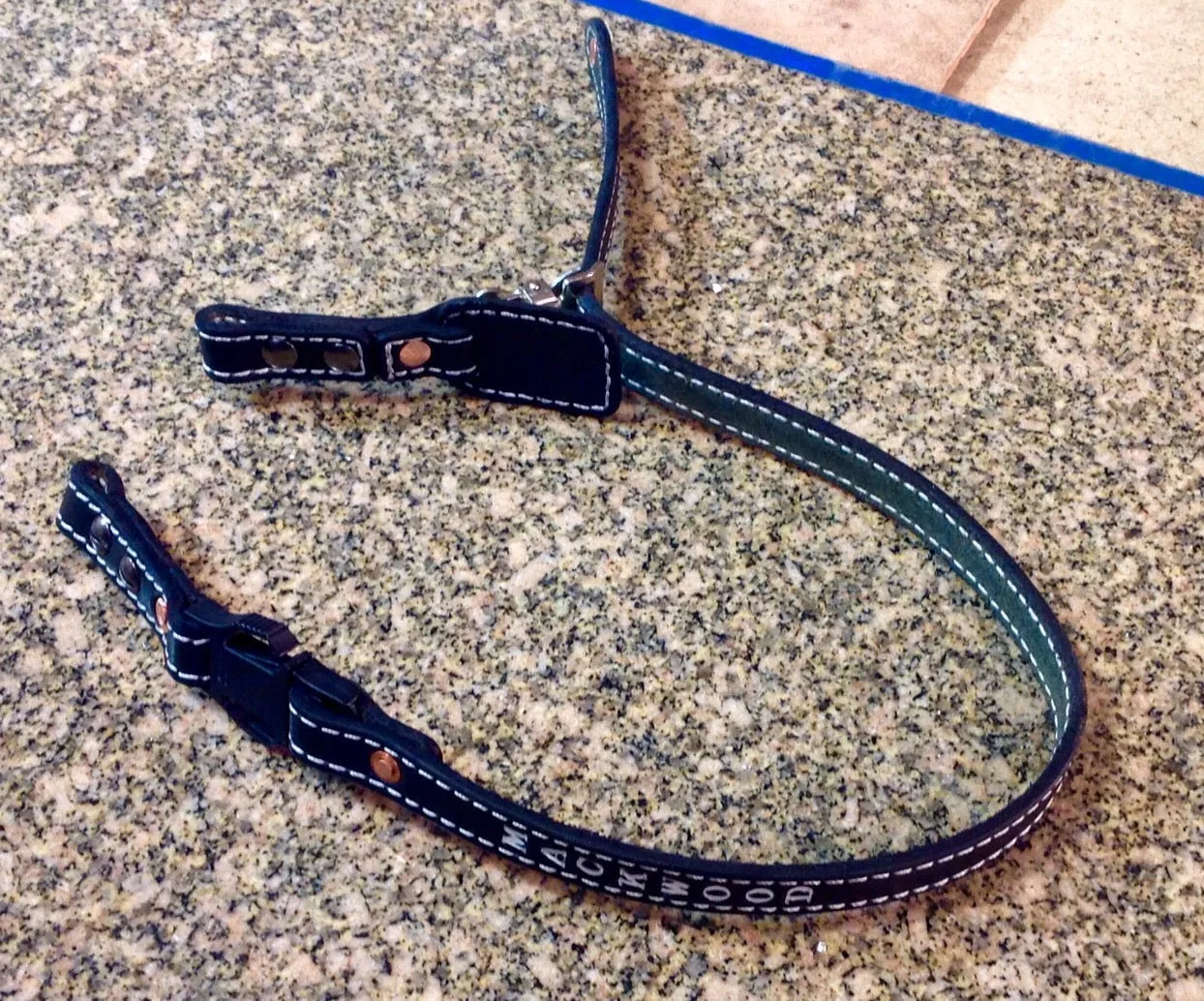 Fireman Leather Chin Strap