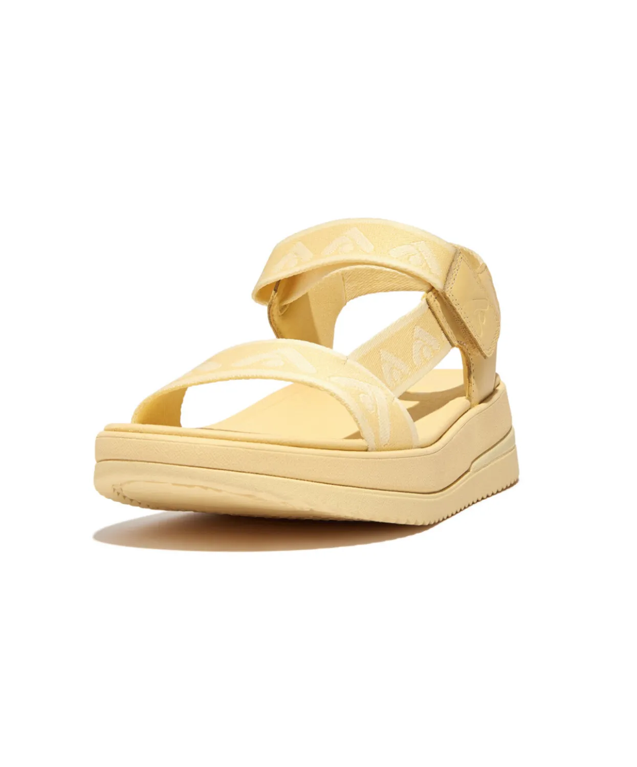 Fitflop Surff Webbing Back Strap Sandals Mellow Yellow
