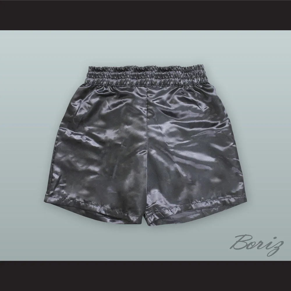 Floyd Mayweather Jr Black Boxing Shorts
