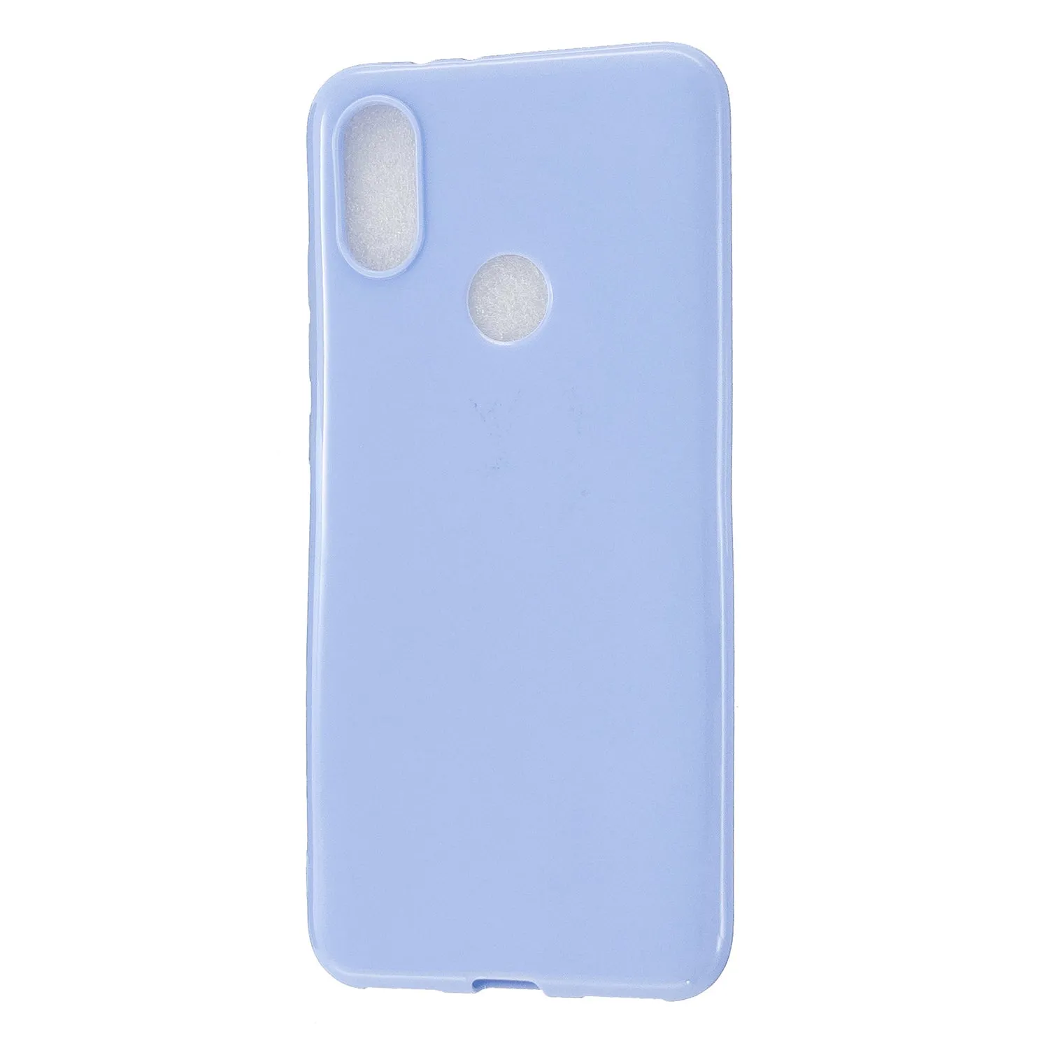 For Redmi GO/Note 5 Pro/Note 6 Pro Cellphone Cover Drop and Shock Proof Soft TPU Phone Case Classic Shell Taro purple