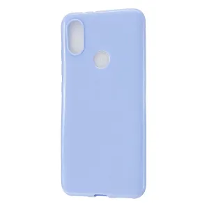 For Redmi GO/Note 5 Pro/Note 6 Pro Cellphone Cover Drop and Shock Proof Soft TPU Phone Case Classic Shell Taro purple