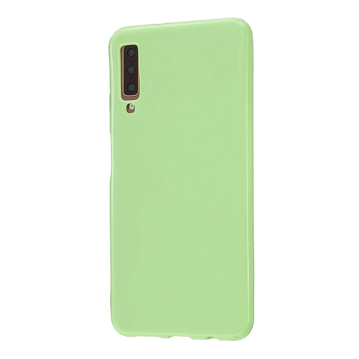 For Samsung A7 2018/A920 Smartphone Case Soft TPU Precise Cutouts Anti-slip Overal Protection Cellphone Cover  Sakura pink