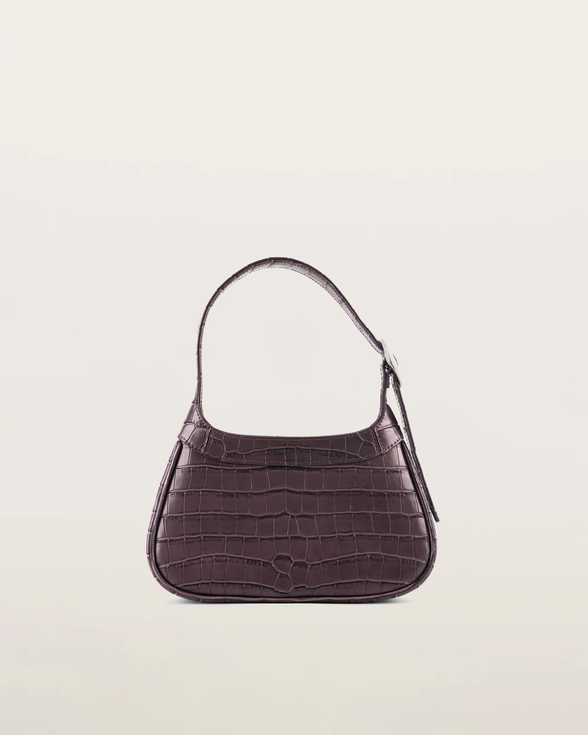 Freya Shoulder Bag - Brown Croc