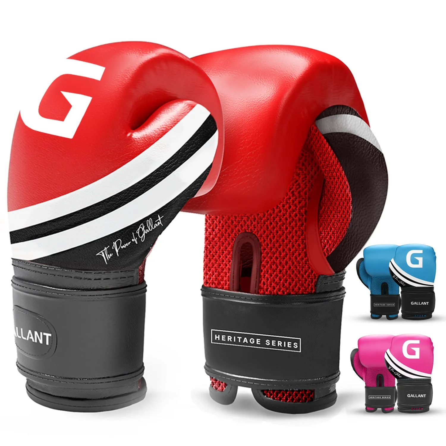 Gallant Heritage Series Boxing Gloves For Punch Bags 6oz to 16oz - Affordable Boxing Gloves