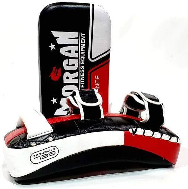 Gel Injected Target Thai Pads Kickboxing Set