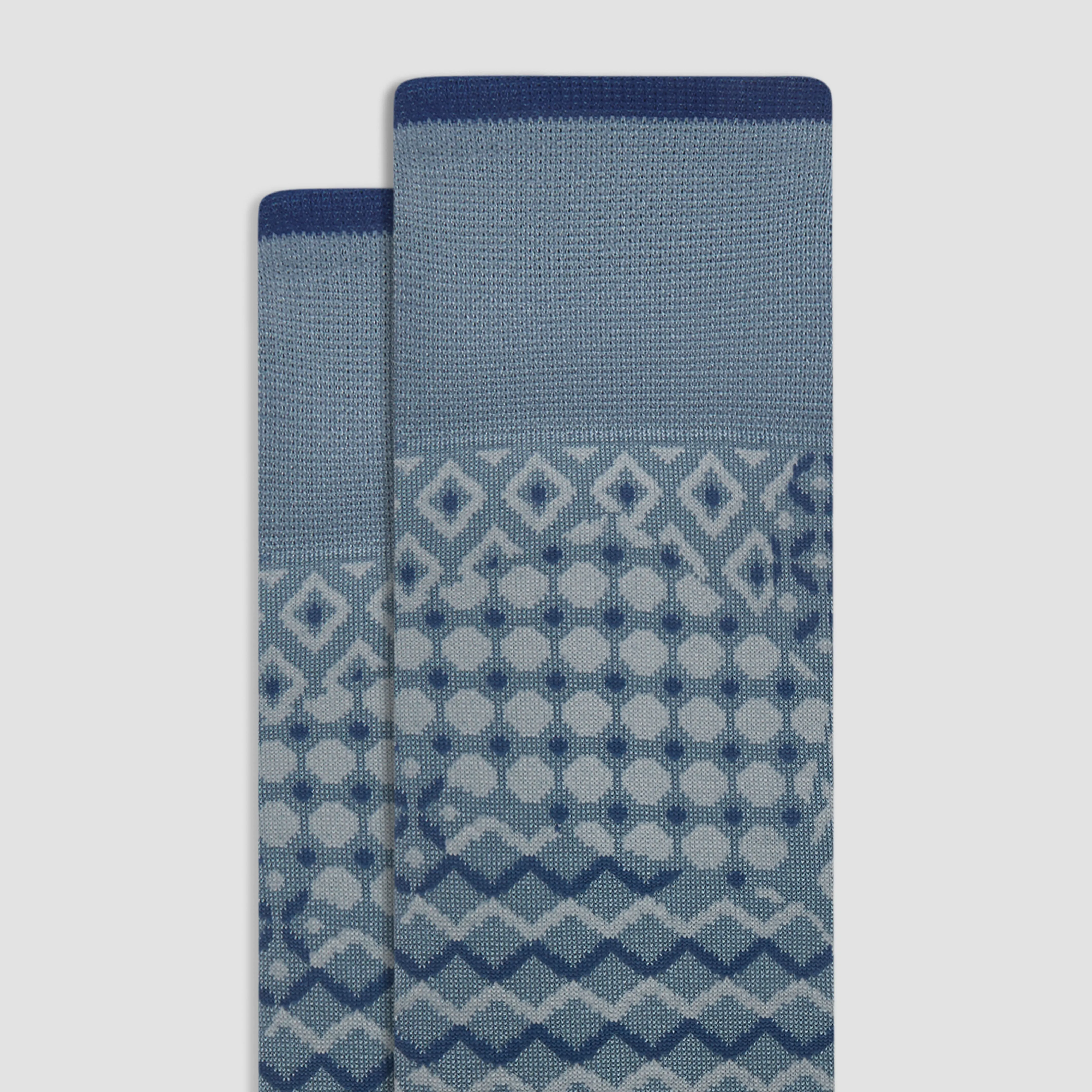 Geometric Mid-Calf Socks