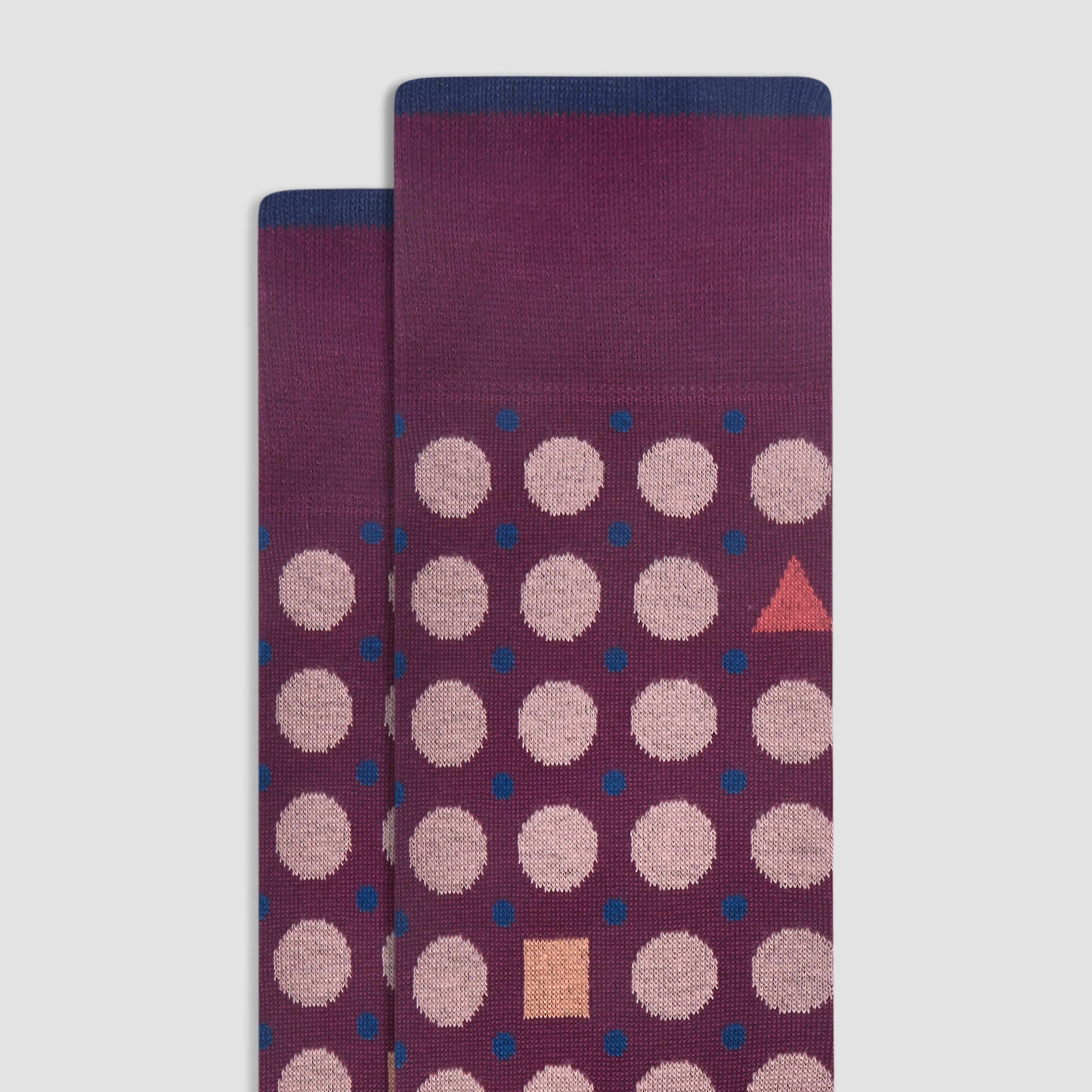 Geometric Mid-Calf Socks