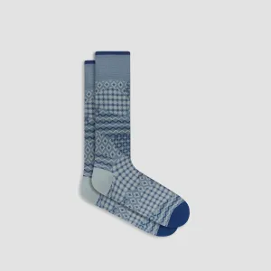 Geometric Mid-Calf Socks