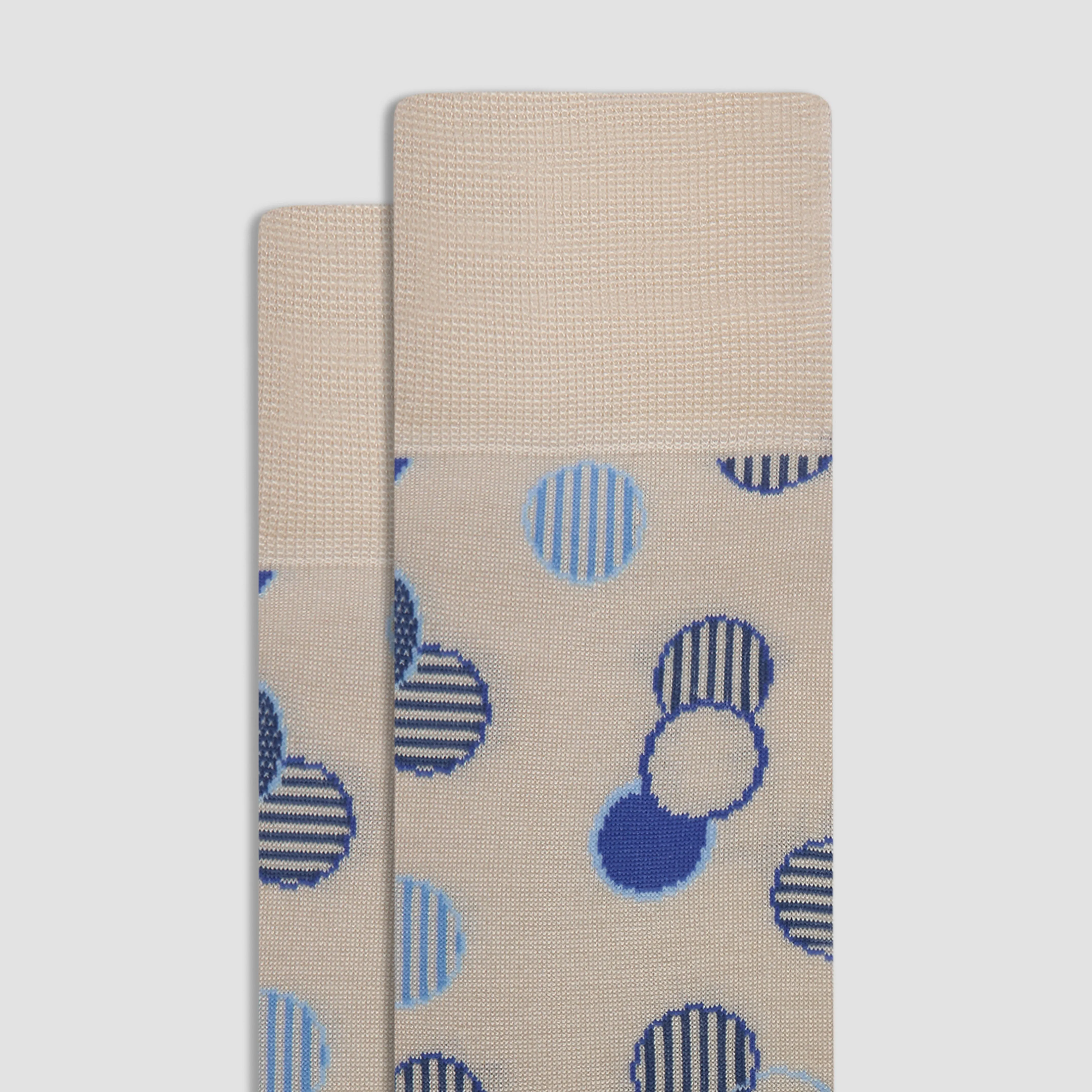 Geometric Mid-Calf Socks