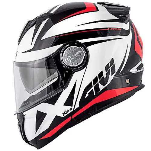 Givi HX23 Modular Flip Face Helmet - black/red
