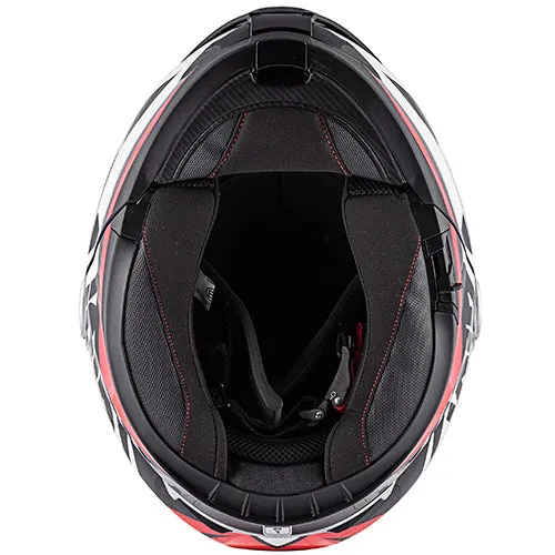 Givi HX23 Modular Flip Face Helmet - black/red