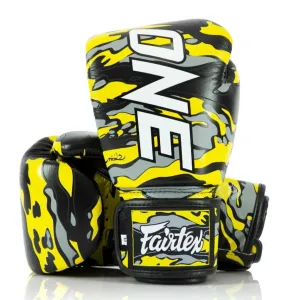 Guantes de boxeo Fairtex One X Mr.Sabotage - 100% Cuero