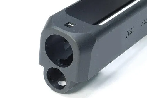 Guarder G34 Steel CNC Slide & Barrel Kit for TM G17 (Standard Ver. Black)