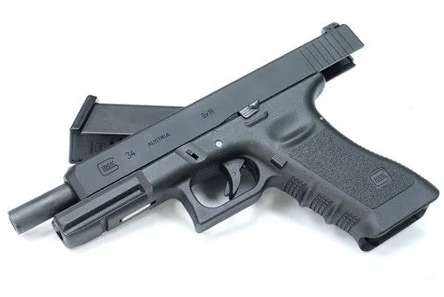 Guarder G34 Steel CNC Slide & Barrel Kit for TM G17 (Standard Ver. Black)