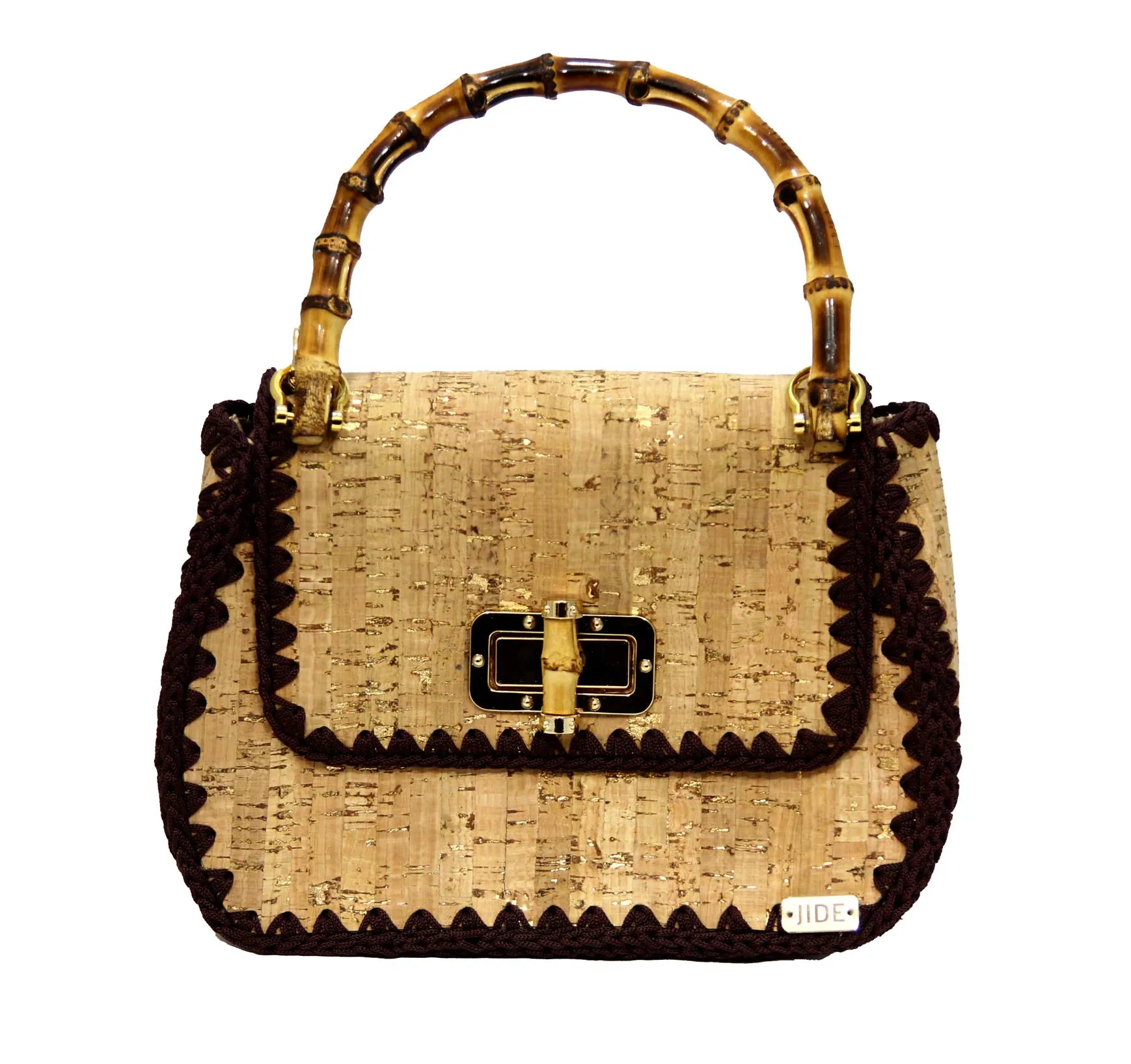 Handbag Cork Crochet Bag