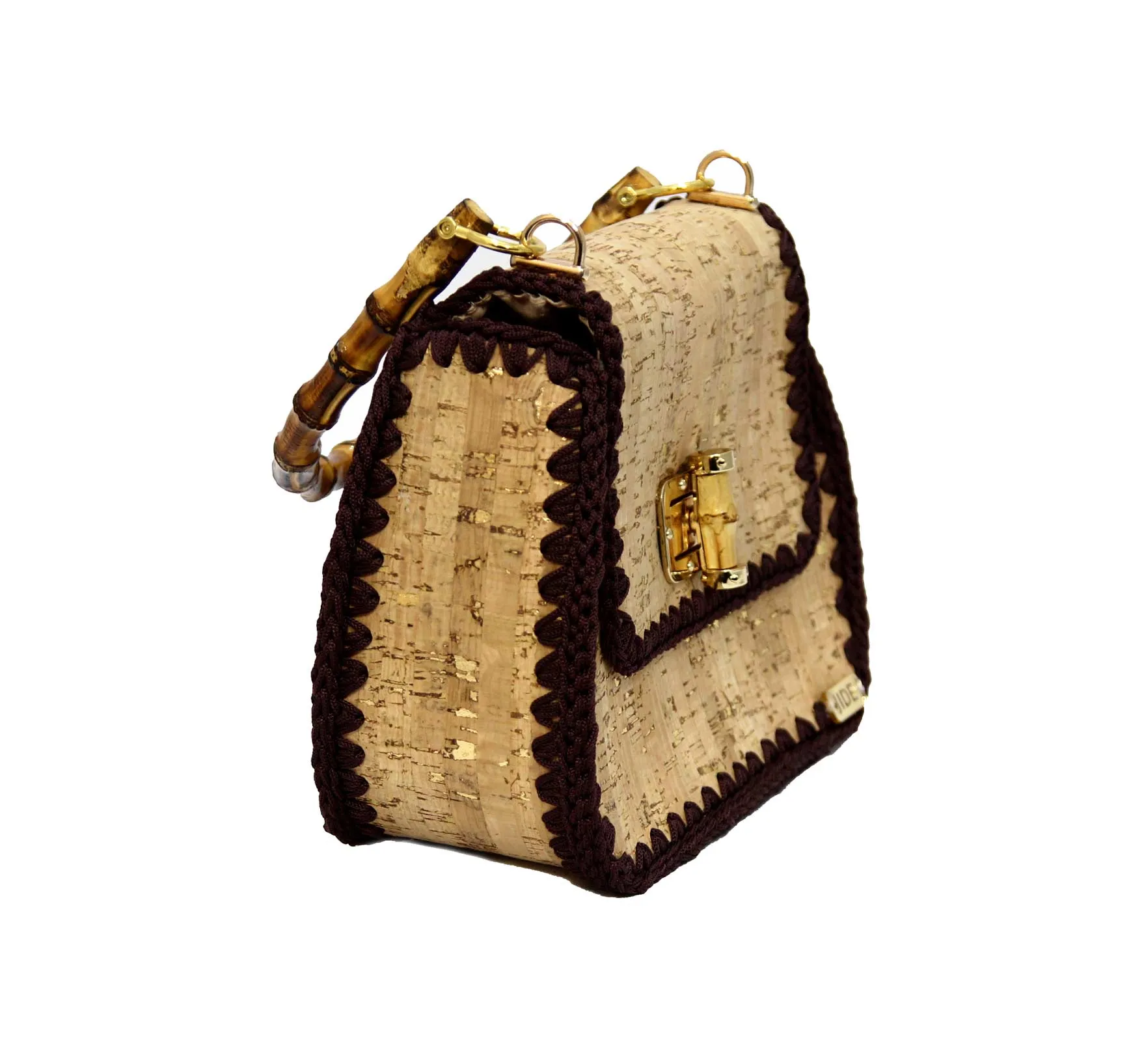 Handbag Cork Crochet Bag