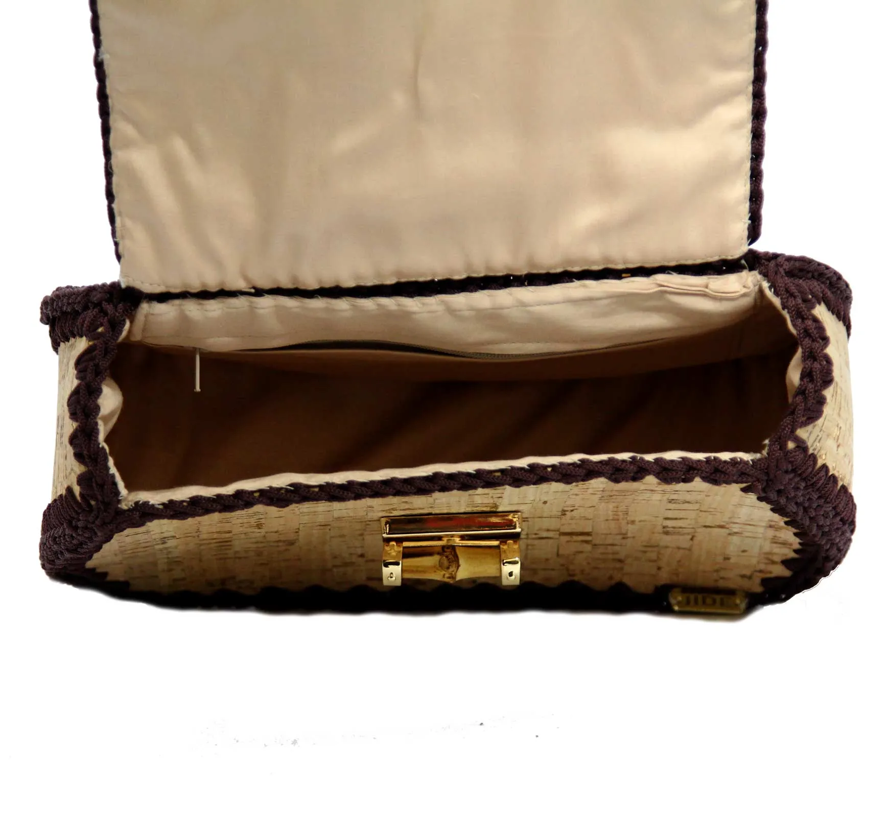 Handbag Cork Crochet Bag