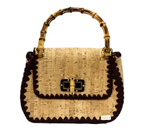 Handbag Cork Crochet Bag