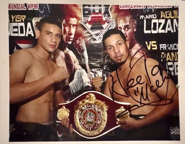 Hector Camacho Jr. autographed signed Boxing Photo 8x10 Certified.