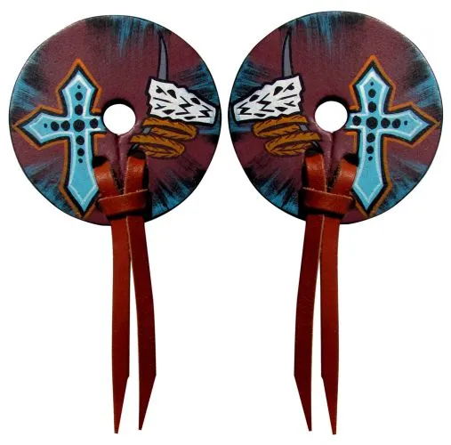 Horse Bit Guards Variety of Colors and patterns