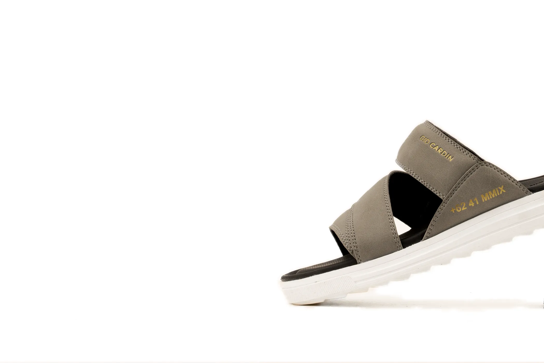 HUGO SANDALS | GREY / WHITE | UNISEX