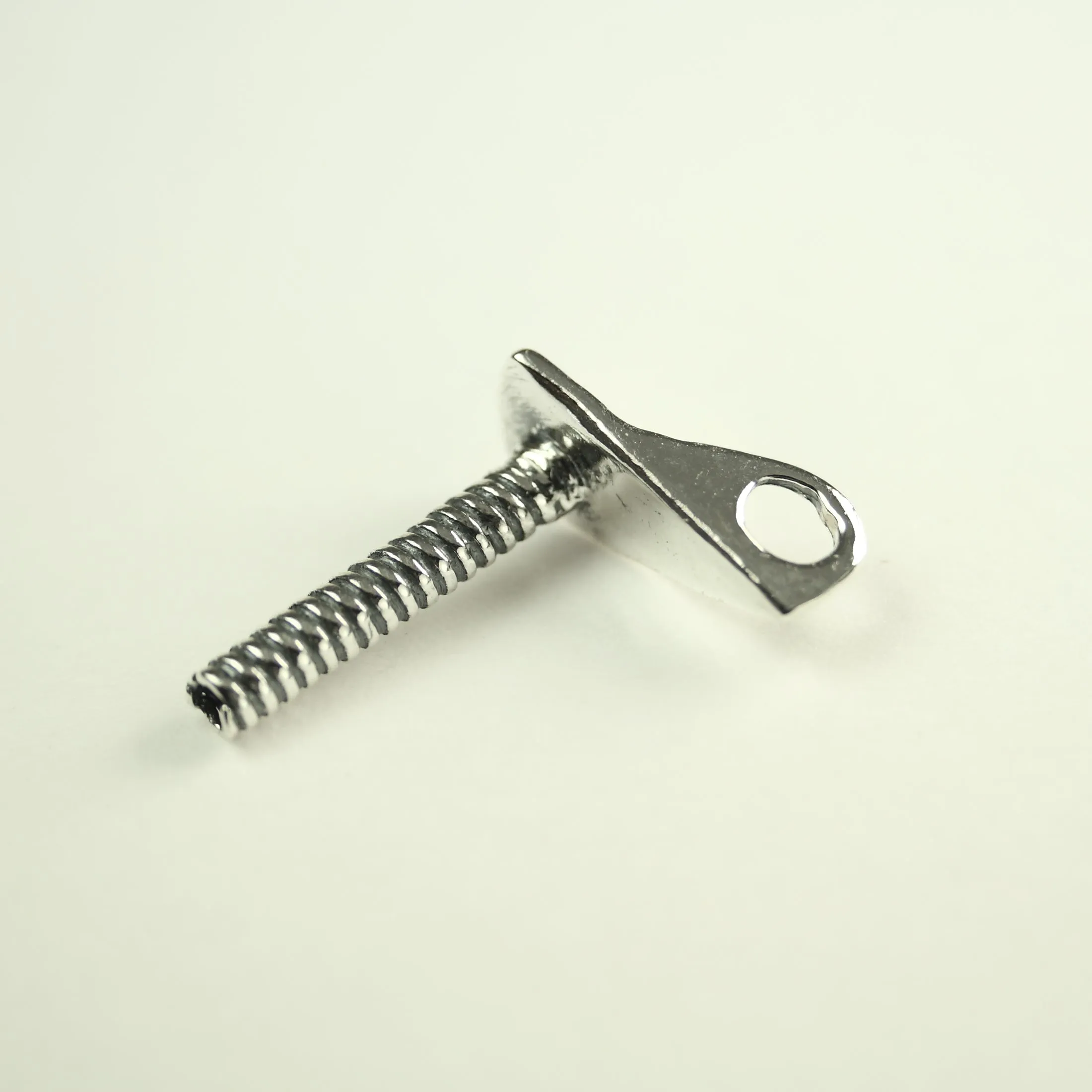 Ice Screw Anchor Pendant - Sterling Silver