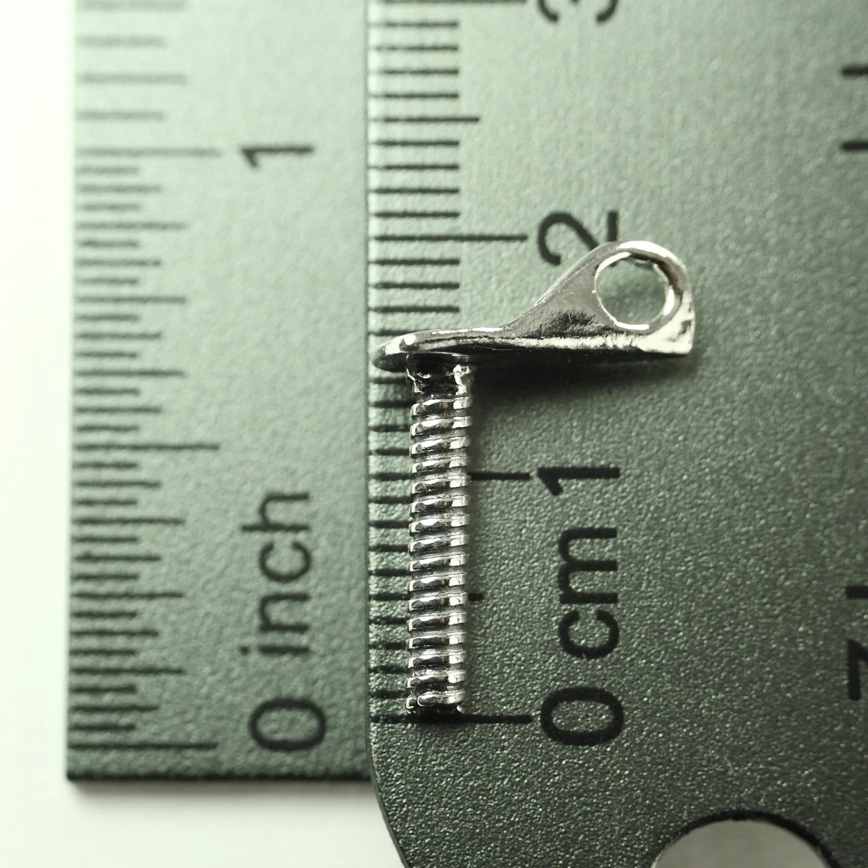 Ice Screw Anchor Pendant - Sterling Silver