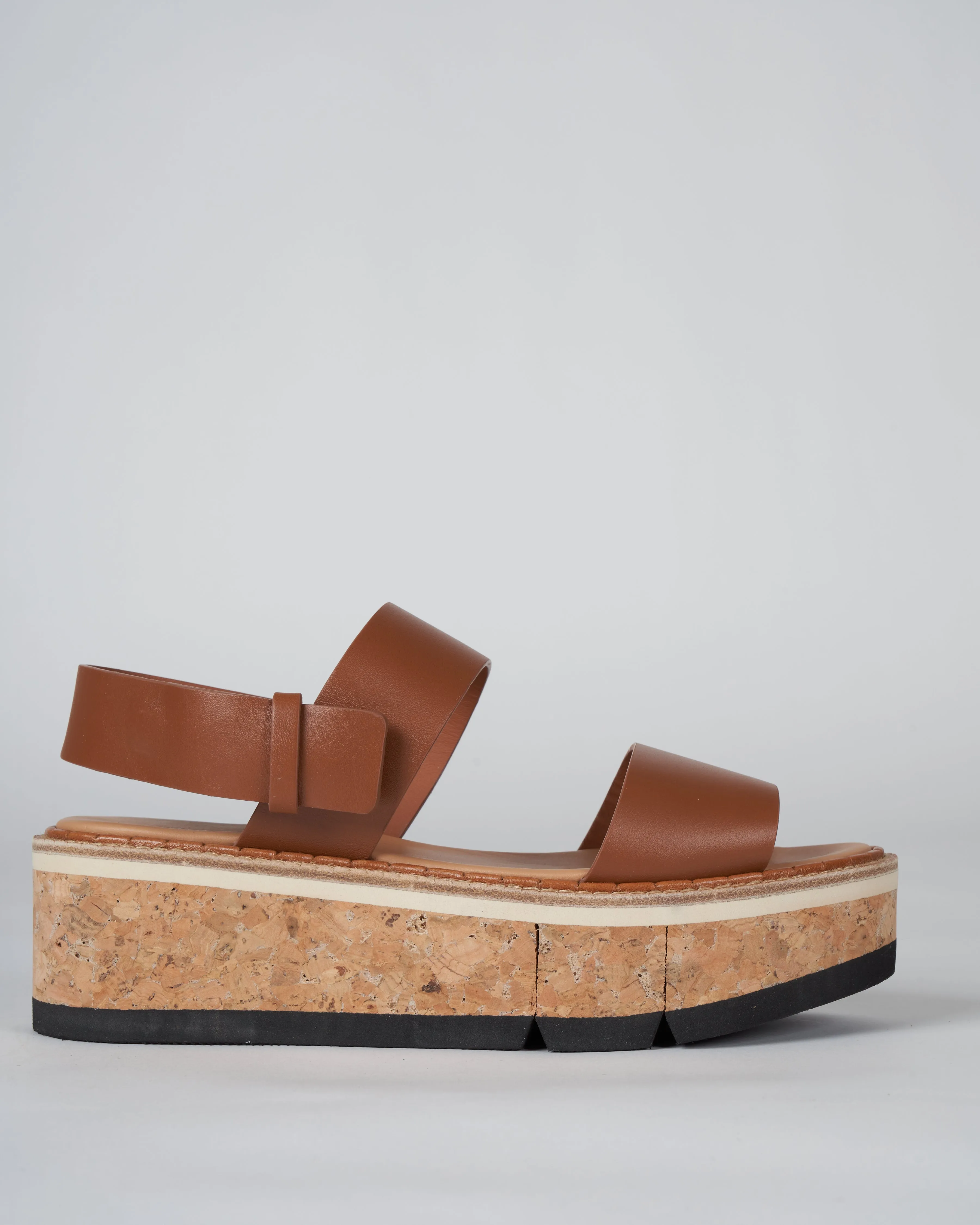 ivy wedge - cuir