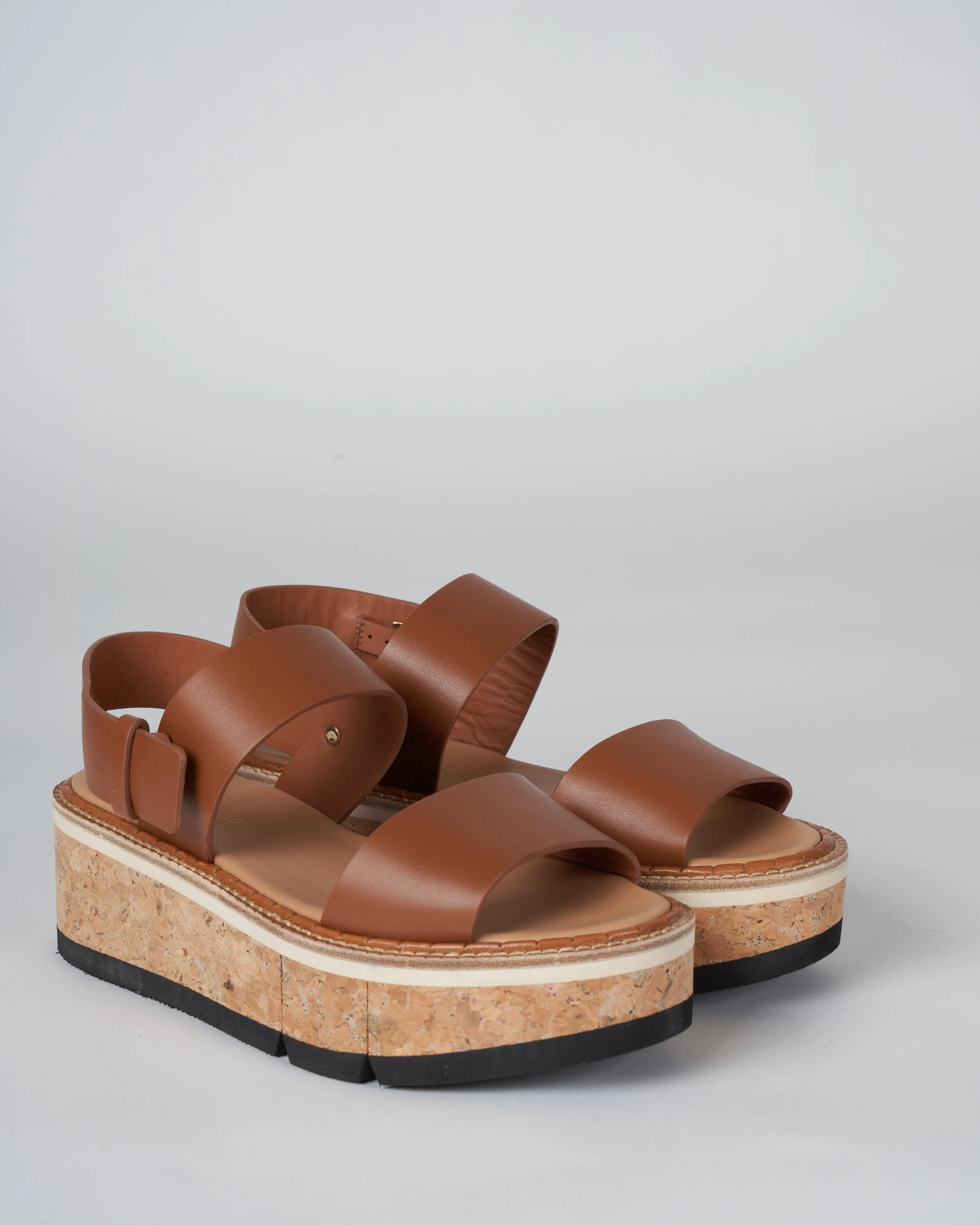 ivy wedge - cuir