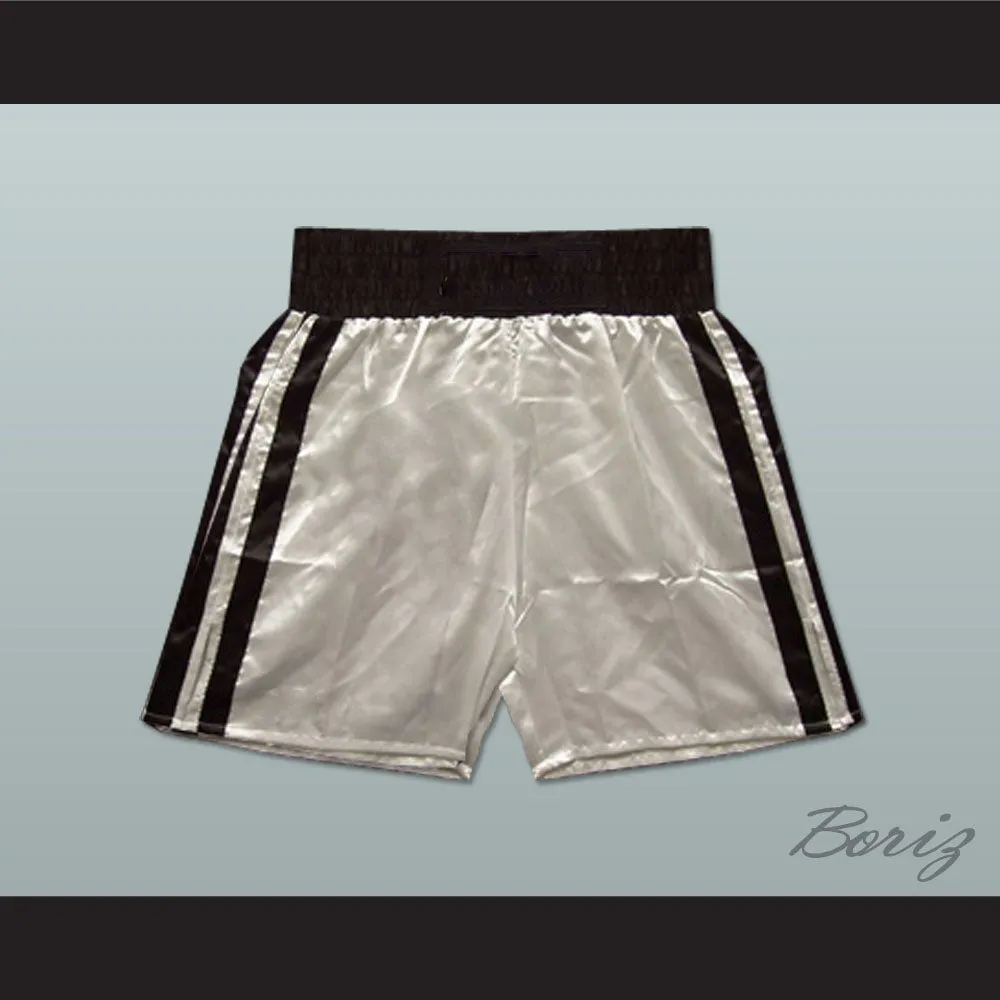 Joe Frazier White Boxing Shorts