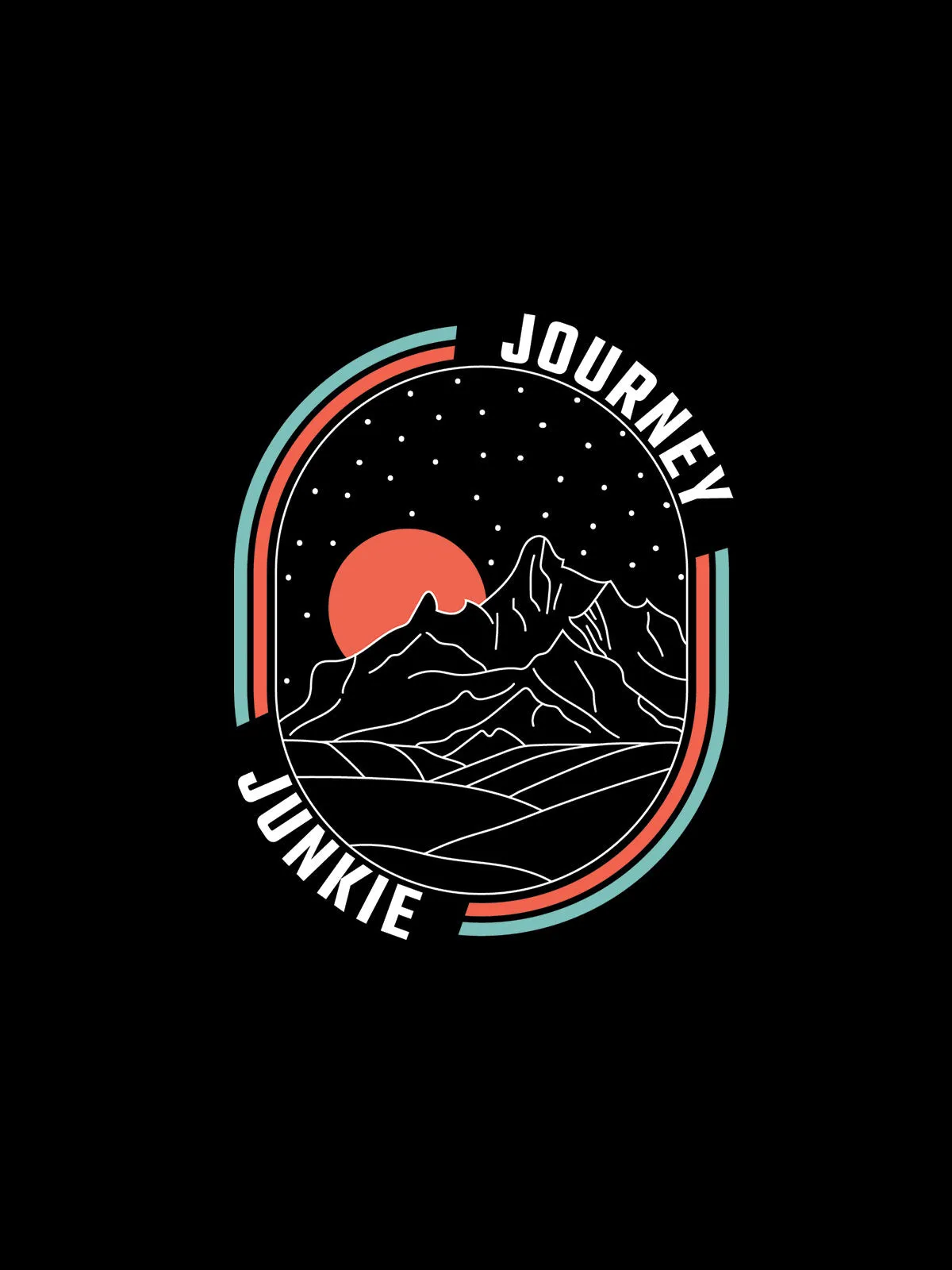 Journey Junkie Back Printed Cotton Hoodie for Men & Women
