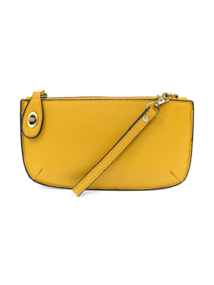 Joy Susan: Mini Crossbody & Wristlet in Goldenrod