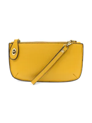 Joy Susan: Mini Crossbody & Wristlet in Goldenrod