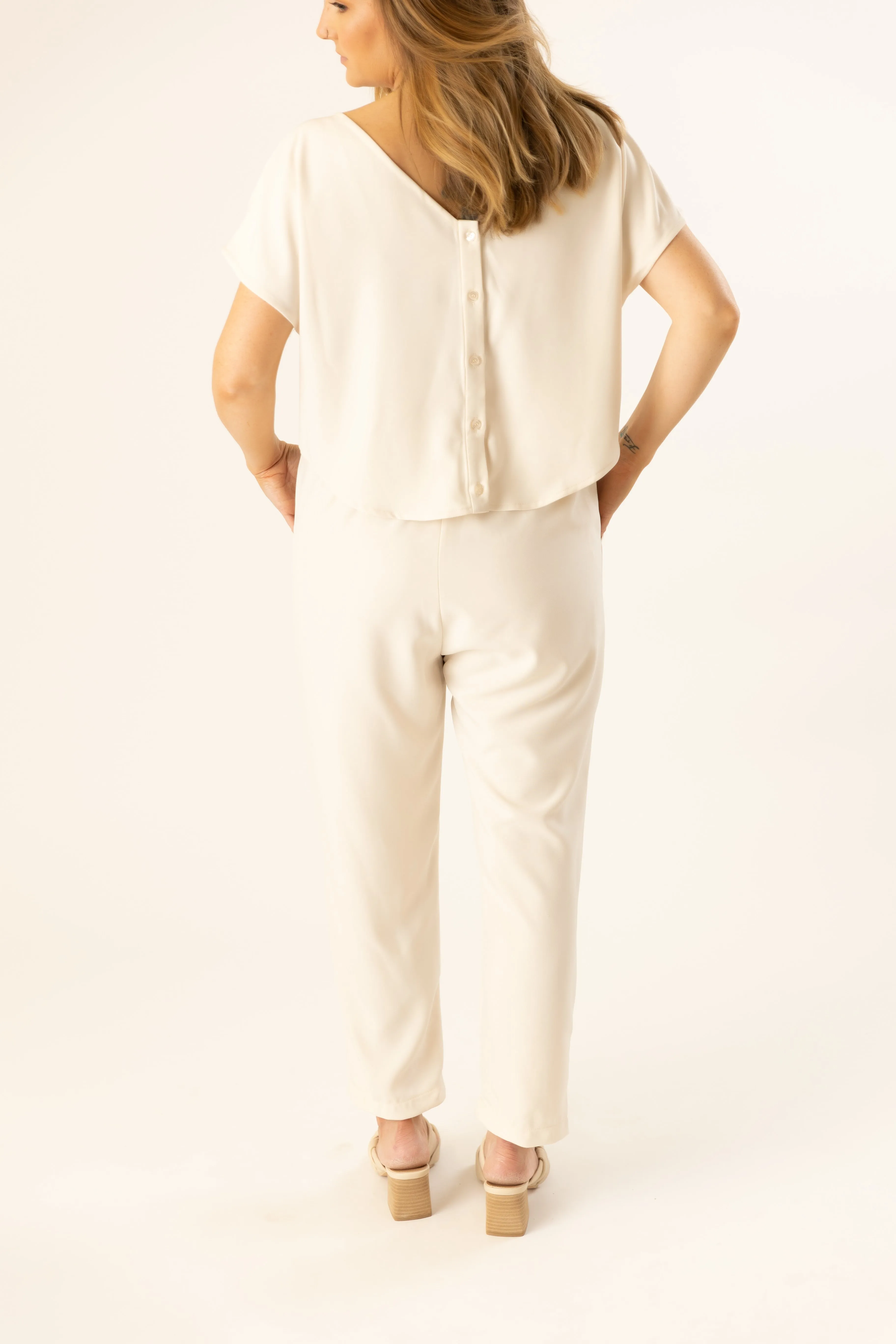 Juliet Short Sleeve Jumpsuit