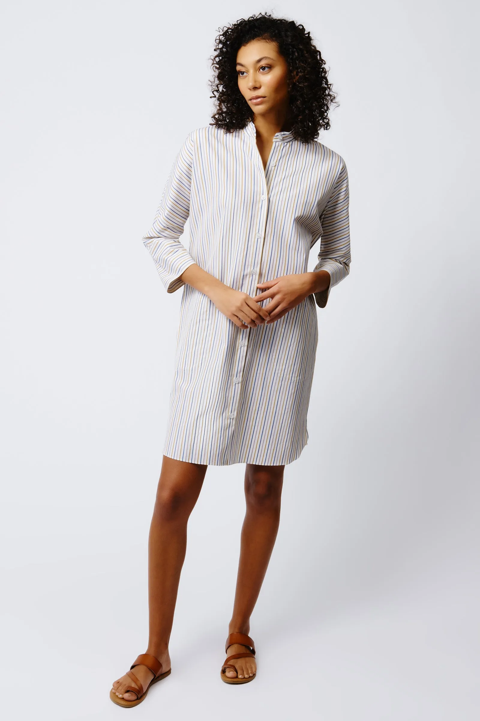 June Shirt Dress - Multi Stripe