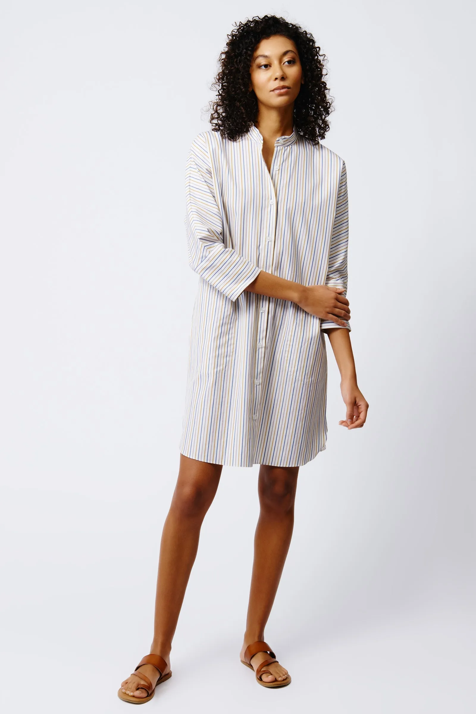 June Shirt Dress - Multi Stripe