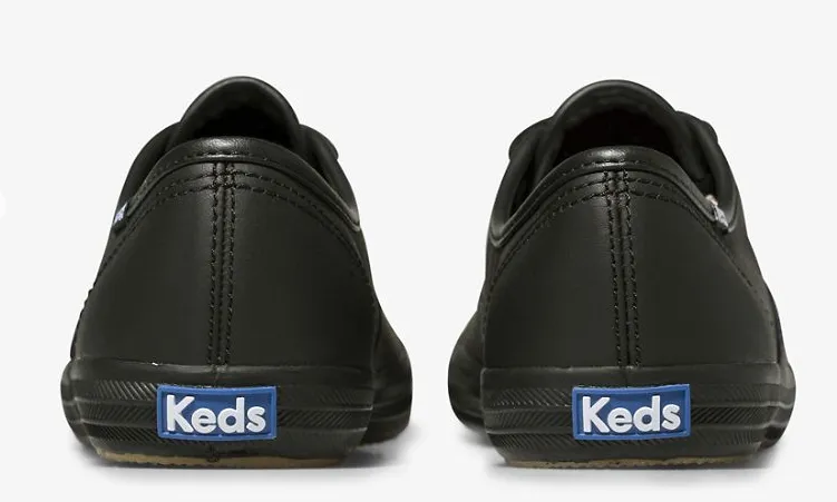 Keds Women's Champion Originals Leather WH45780- Black