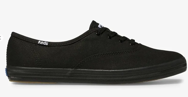 Keds Women's Champion Originals WF24700- Blk/Blk