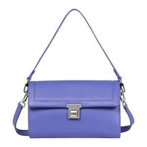 Kelly Shoulder Bag -  Blue Pebble