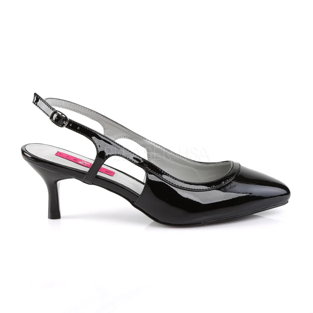 KITTEN-02  Black Patent