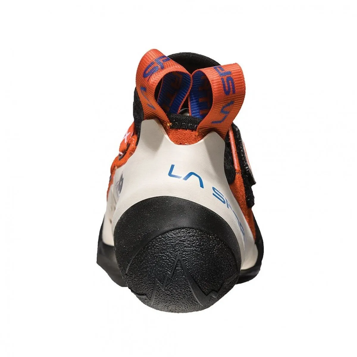 La Sportiva Solution Womens Climbing Shoe - White/Lily Orange