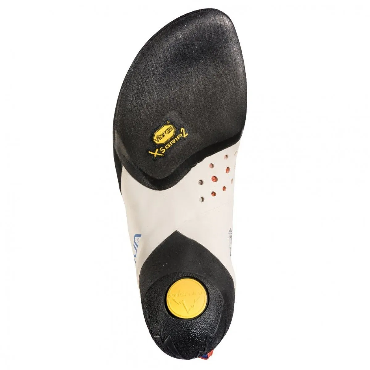 La Sportiva Solution Womens Climbing Shoe - White/Lily Orange