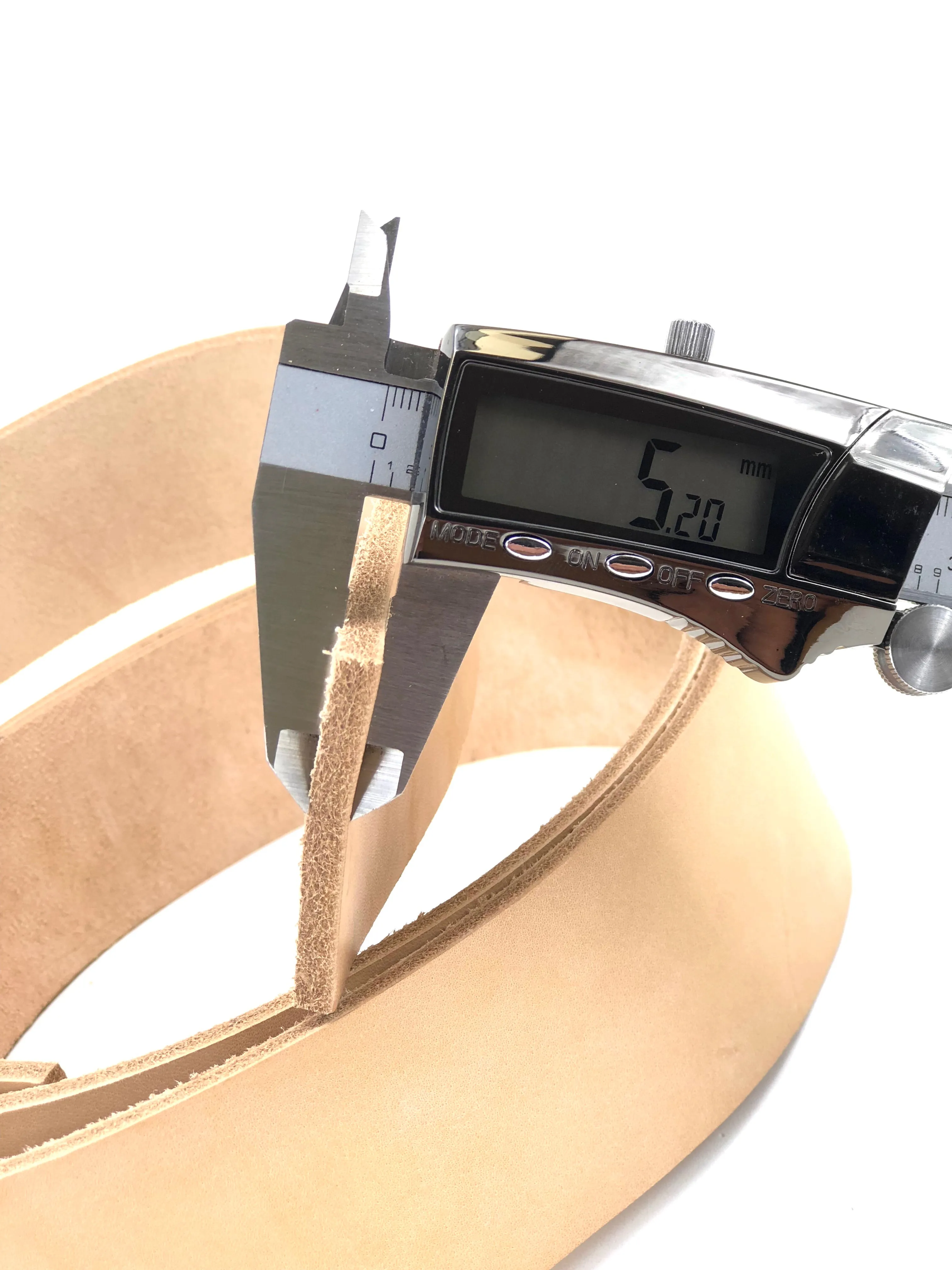 Leather Cowhide Strap 2"